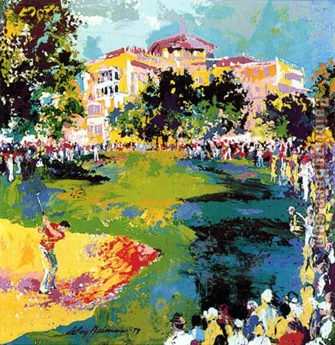 Westchester Classic painting - Leroy Neiman Westchester Classic art painting
